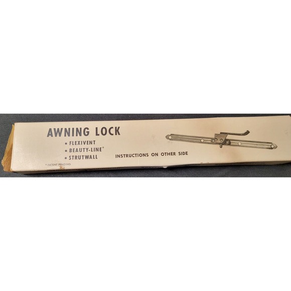 NOS Andersen Windows 7053 Awning Lock Brown New Old Stock - Picture 1 of 6